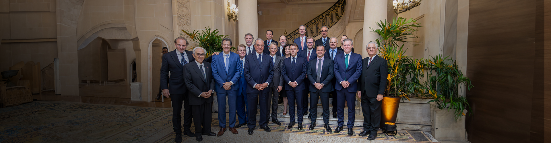 G20 no Rio: Luiz Caetano, Macron e Haddad na Casa Firjan