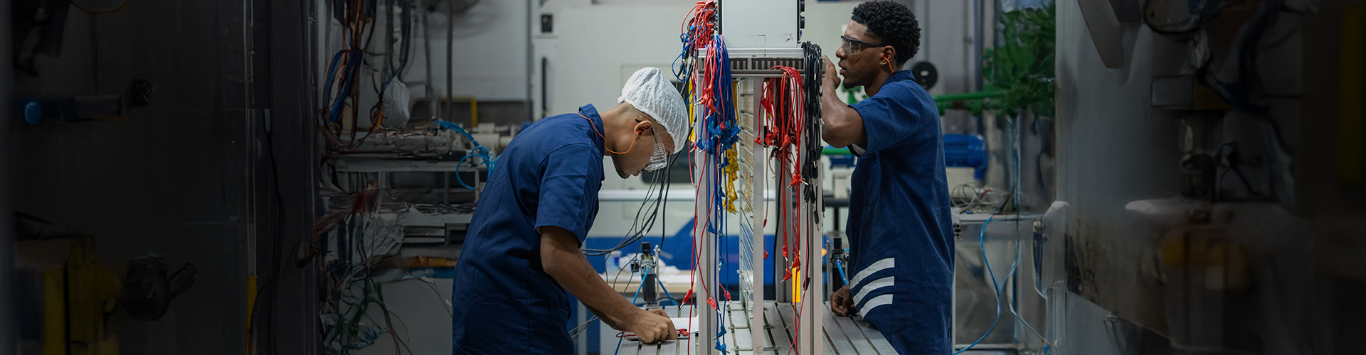 Jovens na etapa estadual da WorldSkills